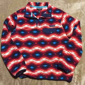 Patagonia Synchilla Snap T Desert Wild Desert Med